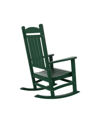 All-Weather Outdoor Patio Poly Classic Porch Rocking Chair