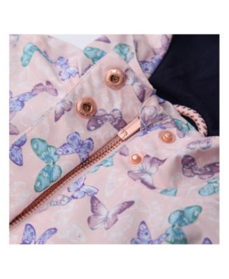 Girls Lightweight Rain Jacket Trench Coat XS-XL