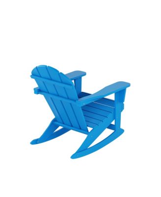 Outdoor Patio Porch Rocking Adirondack Chair