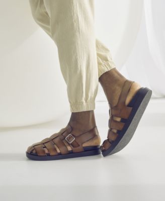 Stacy Adams Men's Montego Slingback Faux-Leather Buckle