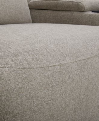 Olper 2-Pc. Fabric Zero Wall Sofa with 2 Power Recliners, Created for Macy's	