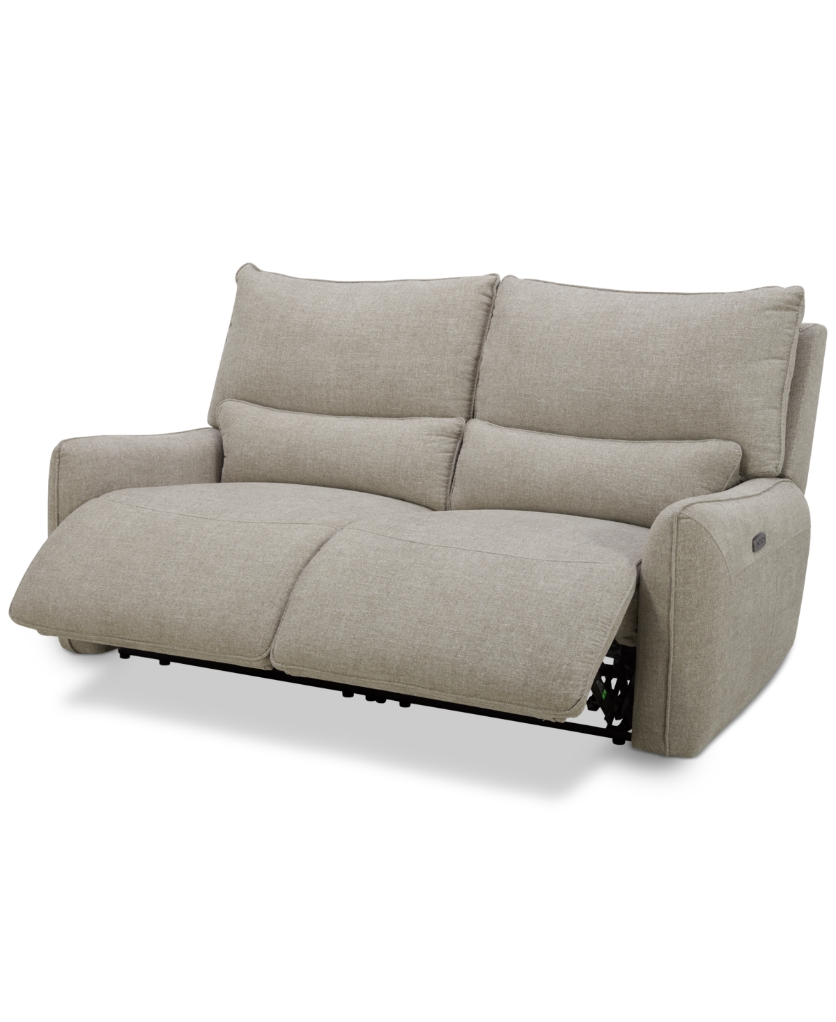 Olper 2-Pc. Fabric Zero Wall Sofa with 2 Power Recliners, Created for Macy's