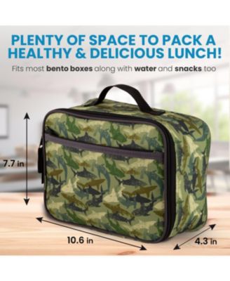 Insulated Lunch Bag With Spacious Compartment & Built-In Handle