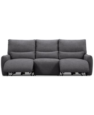 Olper 3-Pc. Fabric Zero Wall Sofa with 2 Power Recliners Chairs, Created for Macy's	