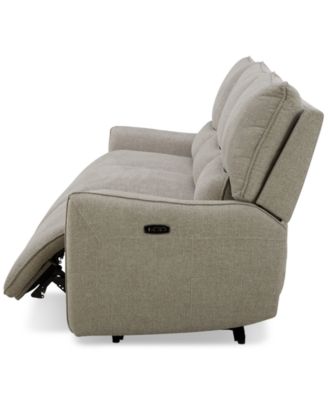 Olper 3-Pc. Fabric Zero Wall Sectional Power Motion Sofa, Created for Macy's	