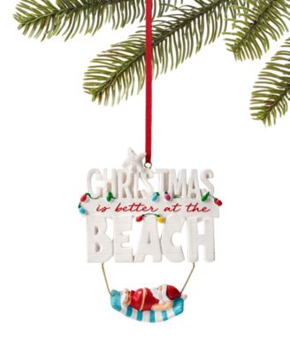 Holiday Lane - Florida Christmas Is Better At The Beach Ornament