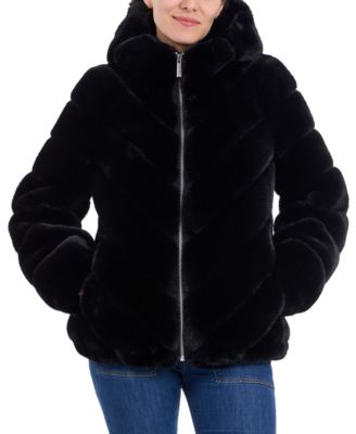 Faux fur coat michael kors on sale