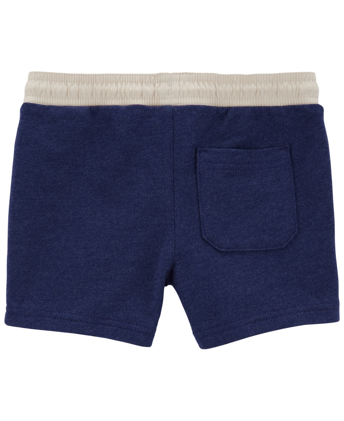 Shop Carter's Toddler Boys Pull-on Knit Rec Shorts In Navy