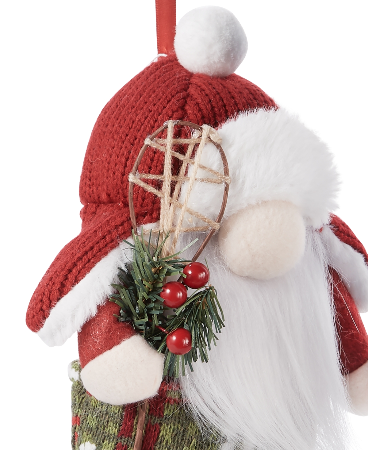 Holiday Lane Christmas Cheer Santa Gnome Ornament, Exclusively At Macy's In No Color