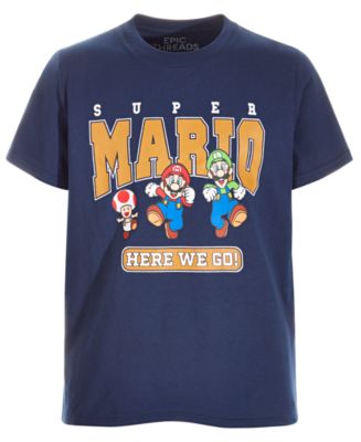 Epic Threads Little & Big Boys Super Mario Graphic T-Shirt, Created for ...