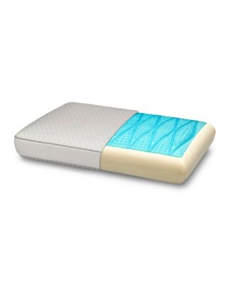 Super Cooling Gel Top Memory Foam Pillow, Standard