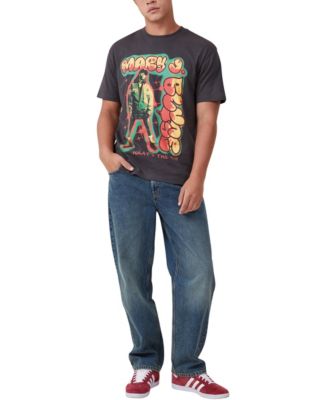 Men's Loose Fit Music T-Shirt