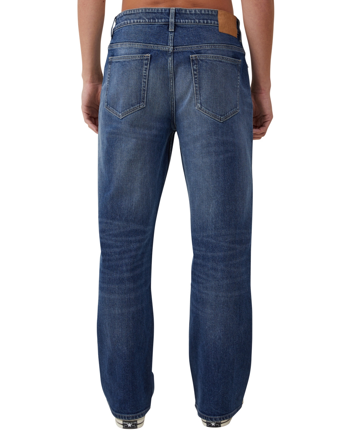 Shop Cotton On Men's Relaxed Boot Cut Jean In Blue