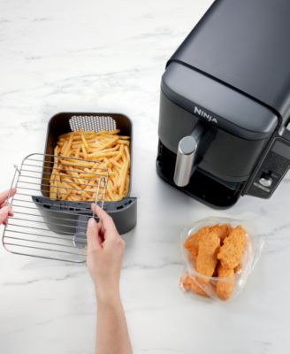 Ninja DoubleStack XL 10-Qt. 6-in-1 2-Basket Air Fryer, SL401 - Macy's