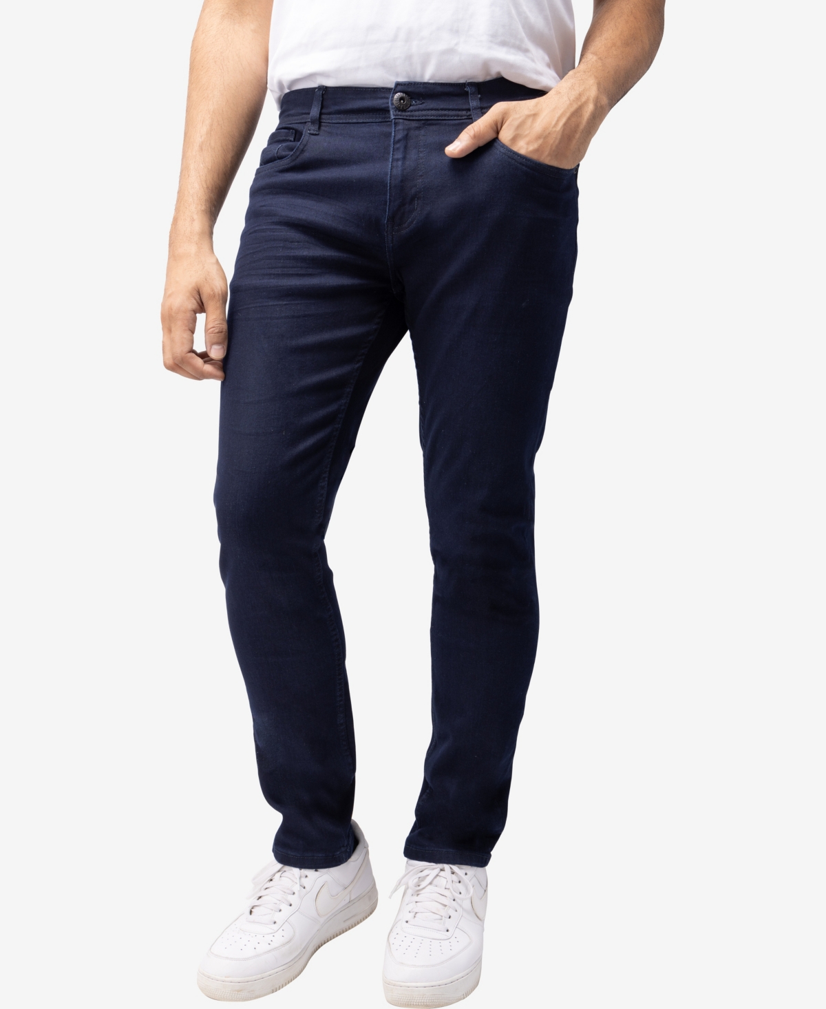 Shop X-ray Men's Skinny Fit Jeans In Rinse