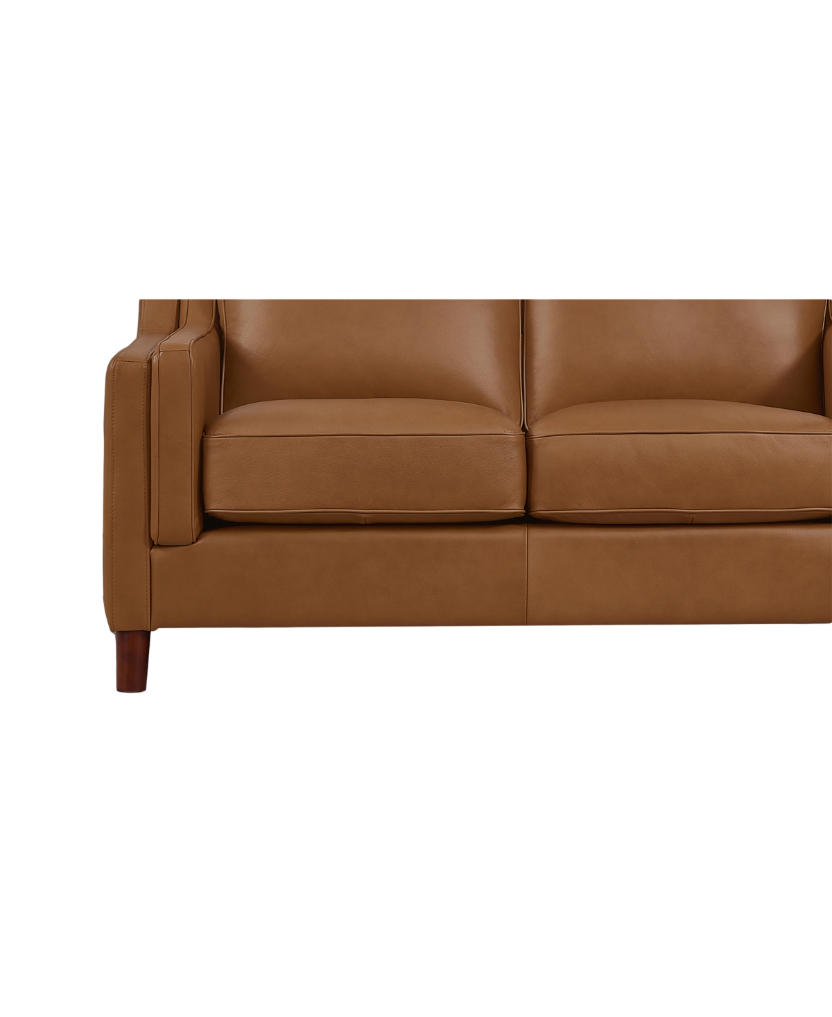 HYDELINE BELLA 84" TOP GRAIN LEATHER SOFA COUCH 