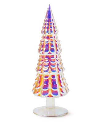 Holiday Lane - Sugar Plum Iridescent Glass Tabletop D&eacute;cor