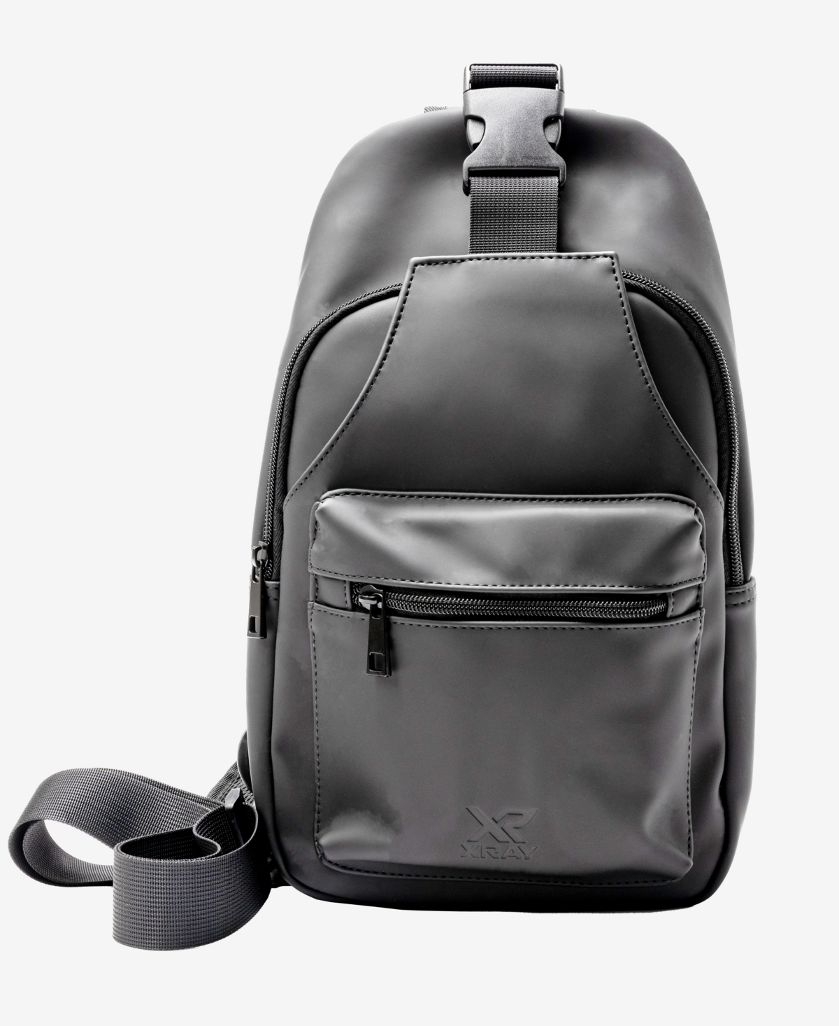 Shop X-ray Pu Sling Backpack In Black