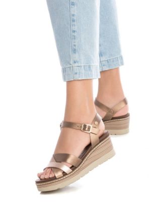 Women's Wedge Strappy Sandals By XTI
