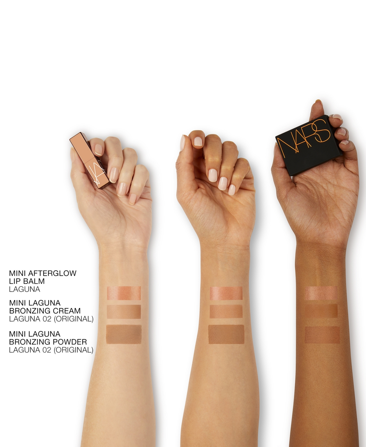 Nars 3-pc. Mini Laguna Essentials Bronzer & Lip Set In No Color