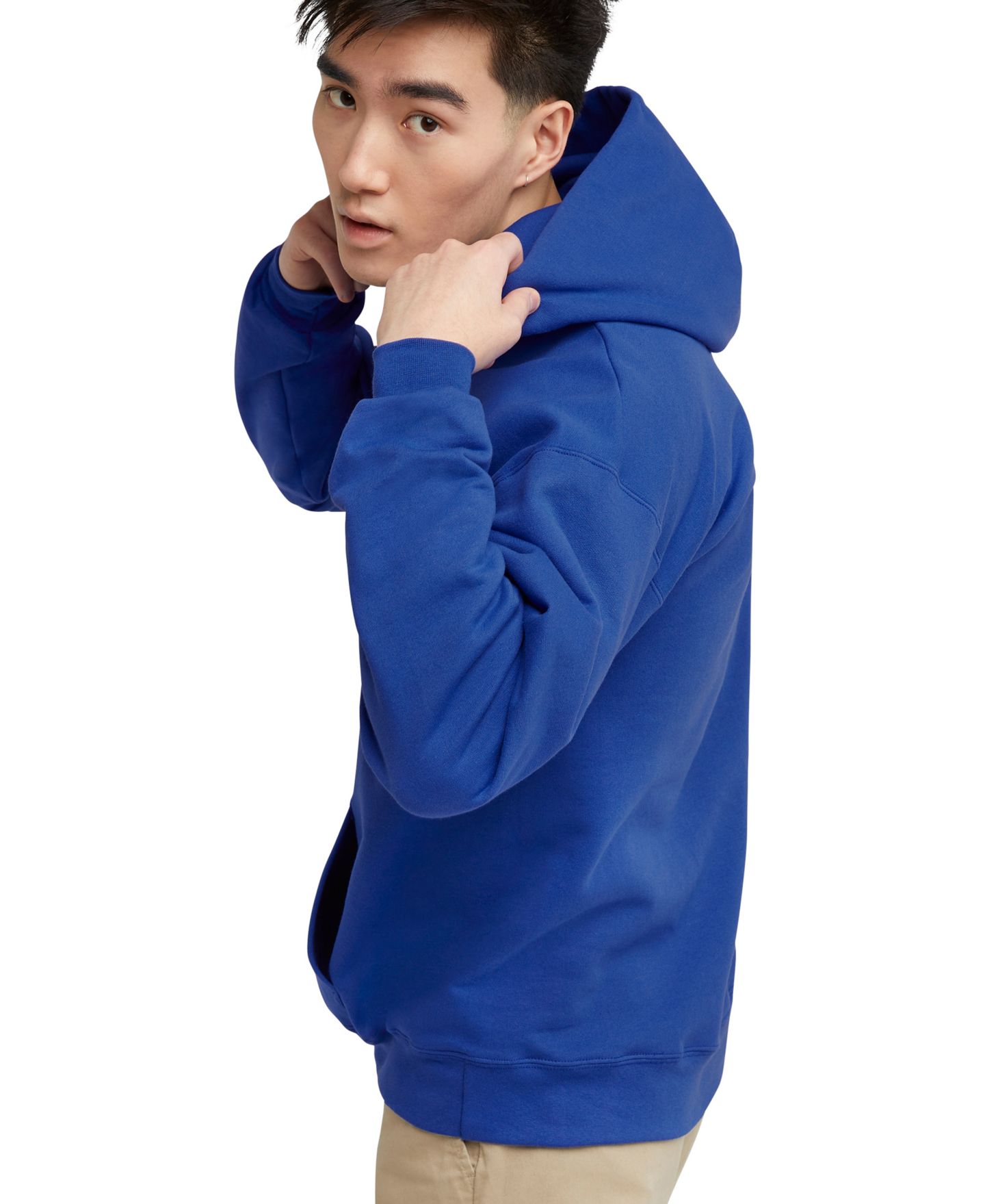 Мужское худи Hanes Ultimate Heavyweight Fleece, цвет: Синий — фото 5