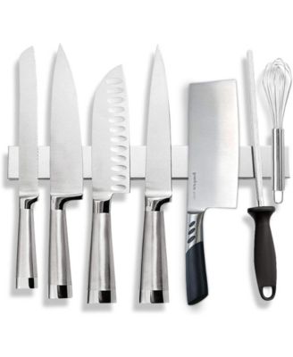 16" Stainless Steel Magnetic Knife Holder