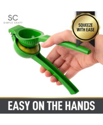 Handheld Manual Lemon Squeezer - Premium Single Bowl Citrus Juicer