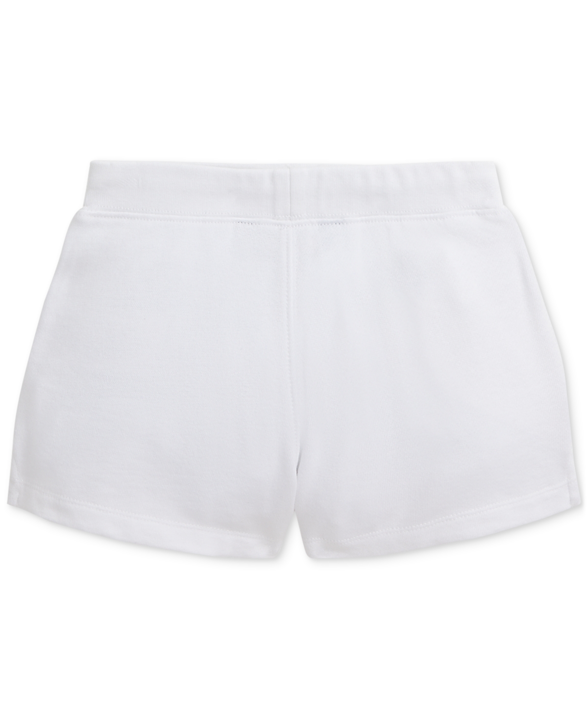 Shop Polo Ralph Lauren Toddler & Little Girls Logo French Terry Shorts In White
