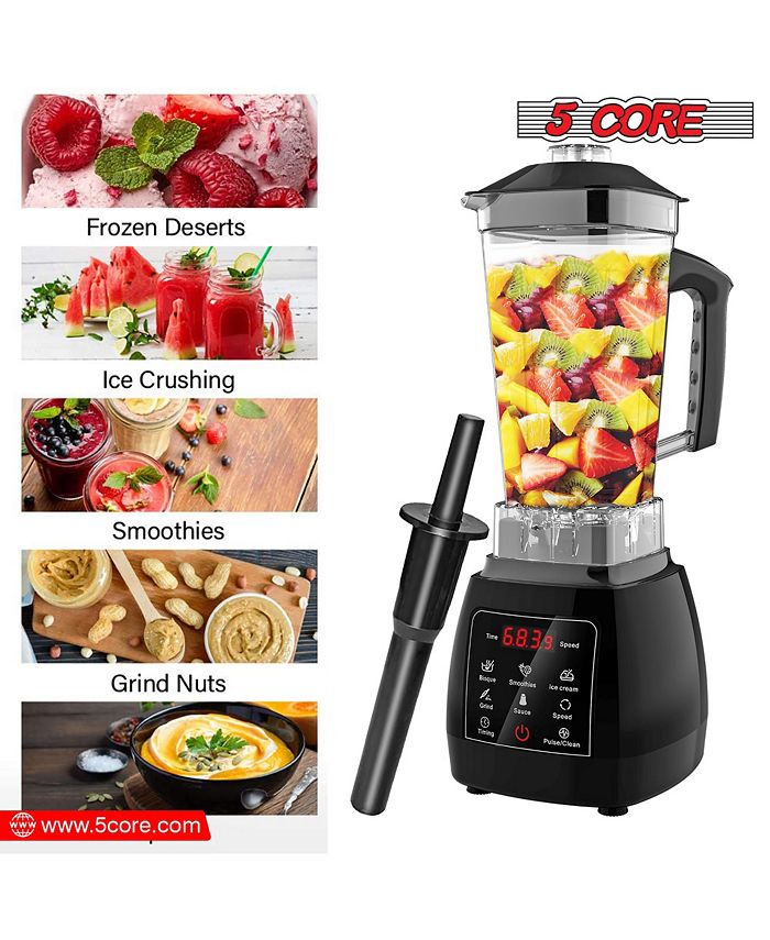 5 Core Personal Blender 68 Oz Capacity With Travel Mug Multipurpose