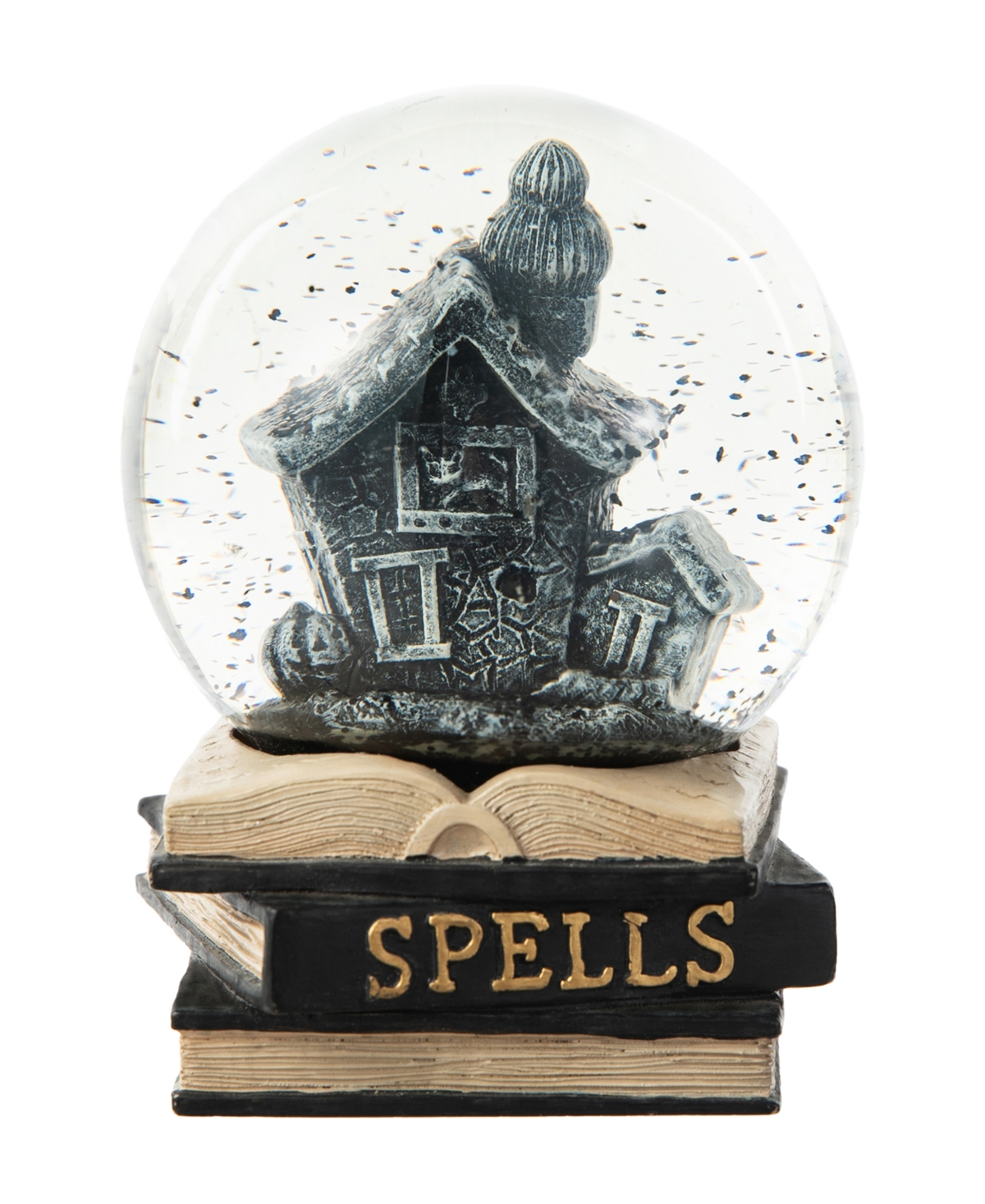100MM Halloween Polyresin Haunted House Water Globe - Multi