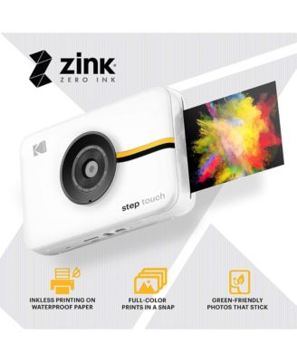 Step Touch 13MP Digital Camera & Instant Printer w/3.5” LCD Display