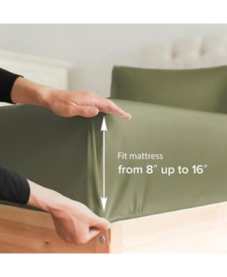 4 Piece 100% Cotton 400 Thread Count Sheet Set - King