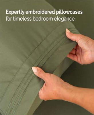 4 Piece Microfiber Sheet Set - Queen