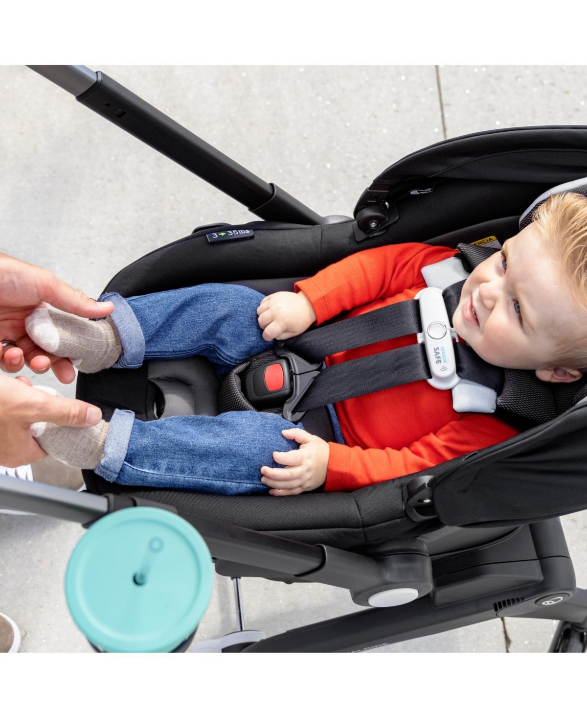 Evenflo Shyft Dualride Infant Car Seat And Stroller Combo In Black