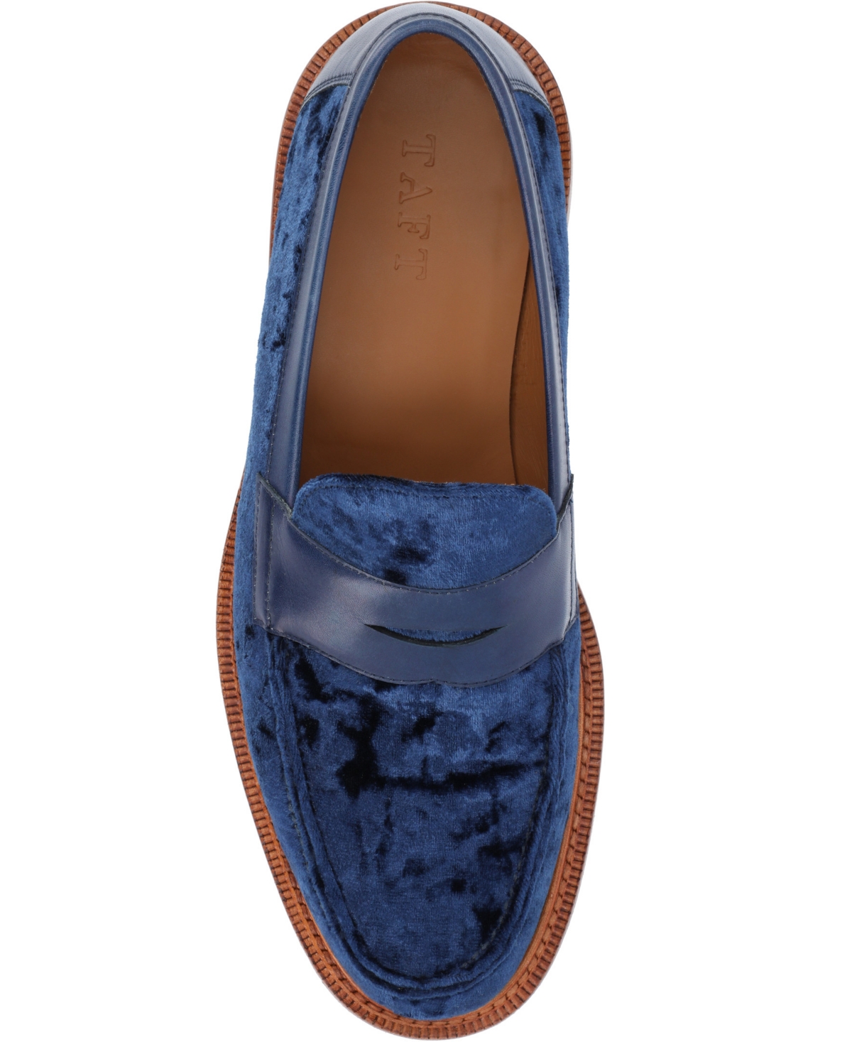 Shop Taft Men's The Fitz Slip-on Penny Loafer In Deep Azure