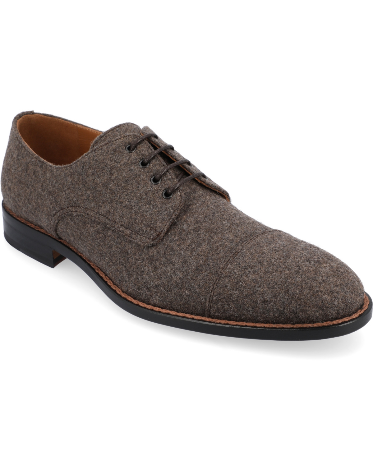 Shop Taft Men's Kennedy Lace-up Dress Casual Shoe In Brown