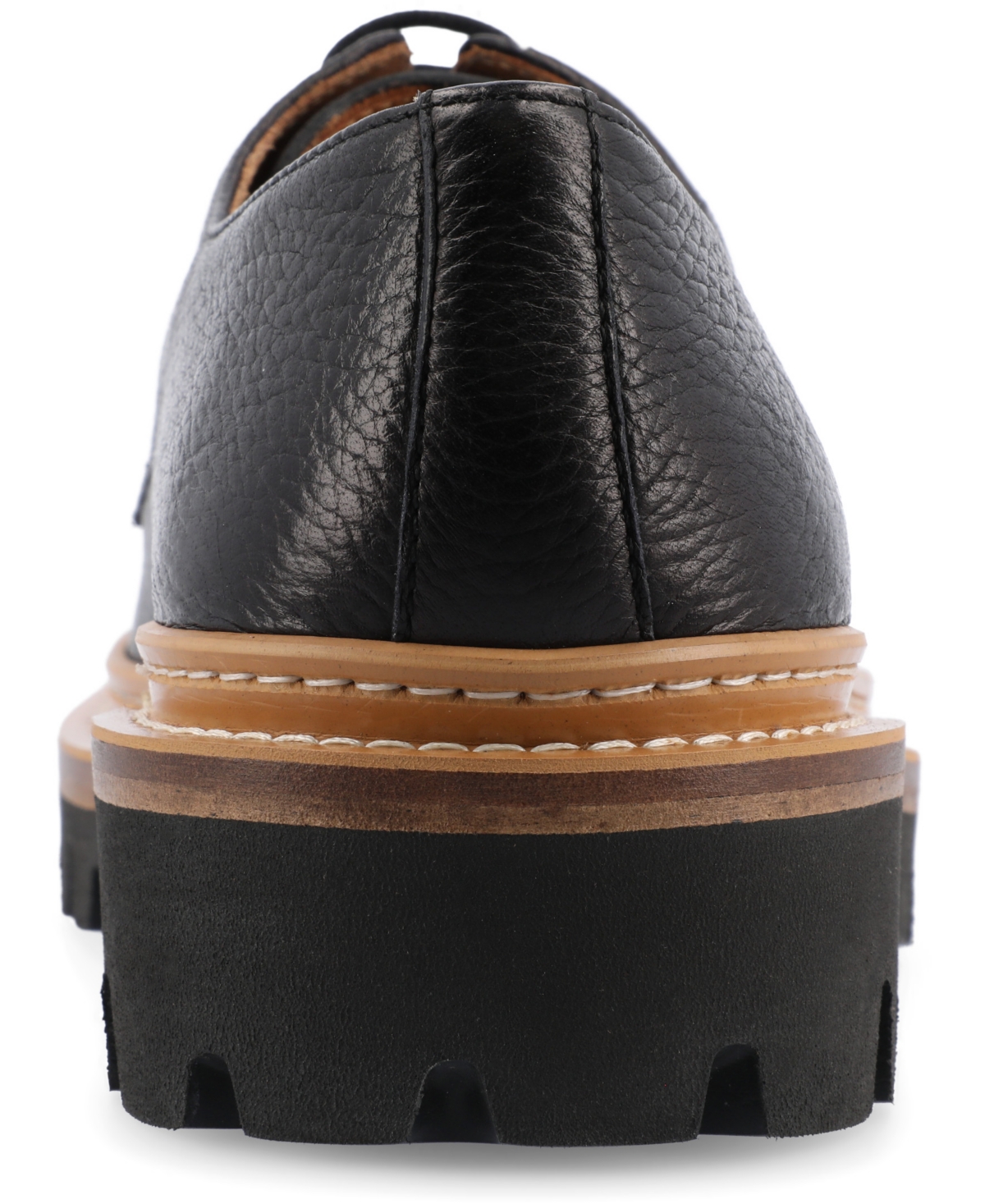 Shop Taft Men's The Country Derby Shoe With Lug Sole In Black