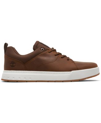 Timberland Men's Maple Grove Leather Low Casual Sneakers
