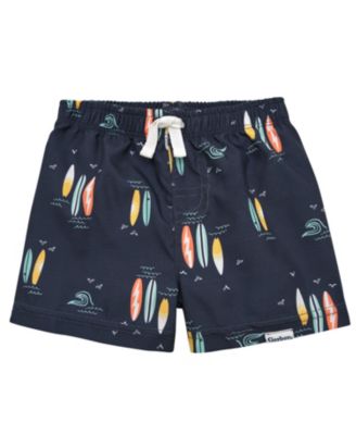 Baby Boys Swim Trunks - Sailboats - 2-Pack