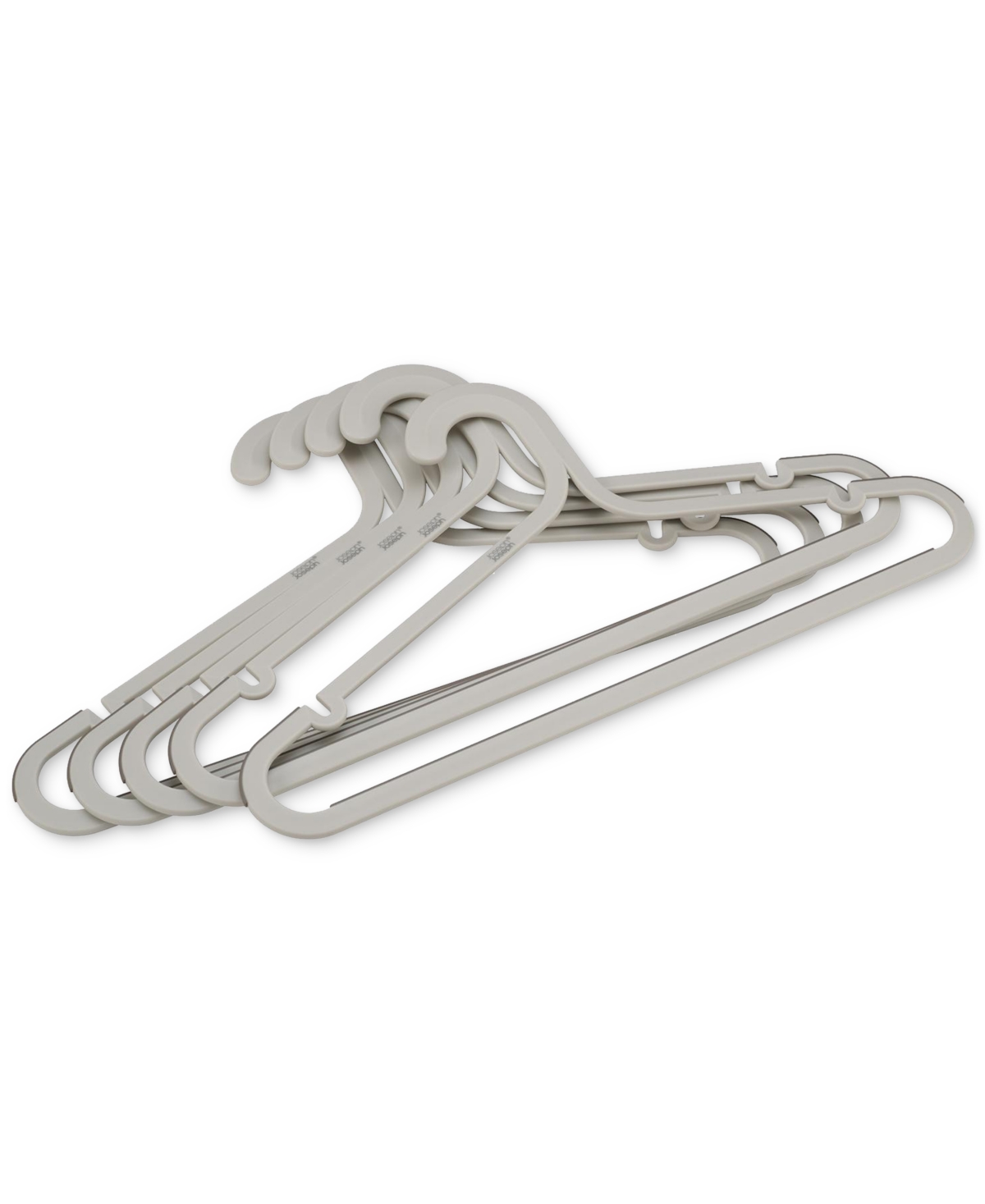 Joseph Joseph Orderly 5-pc. Tangle-resistant Clothes Hangers In White