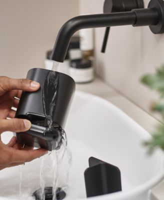 Easystore Matte 3-Section Toothbrush Caddy 