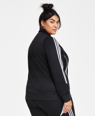 adidas Plus Size Tiro 24 Stand Collar Zip-Front Track Jacket