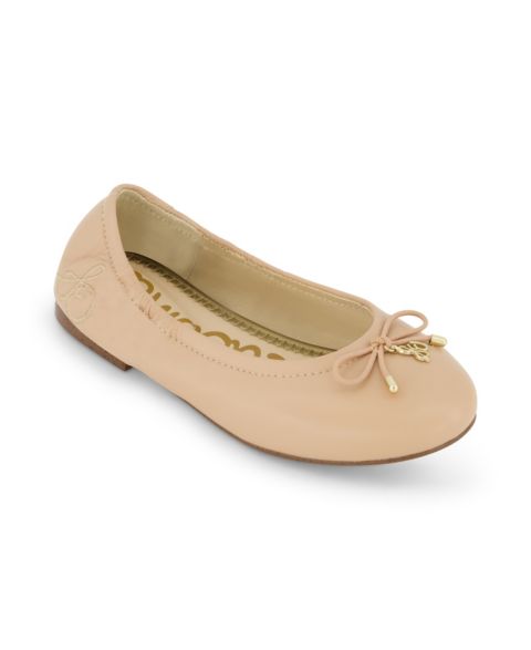 Детские балетки Sam Edelman Felicia, цвет: Бежевый
