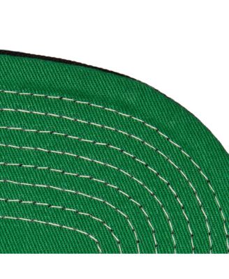 Mitchell Ness Men's Black Pittsburgh Penguins Energy Contrast Natural Snapback Hat