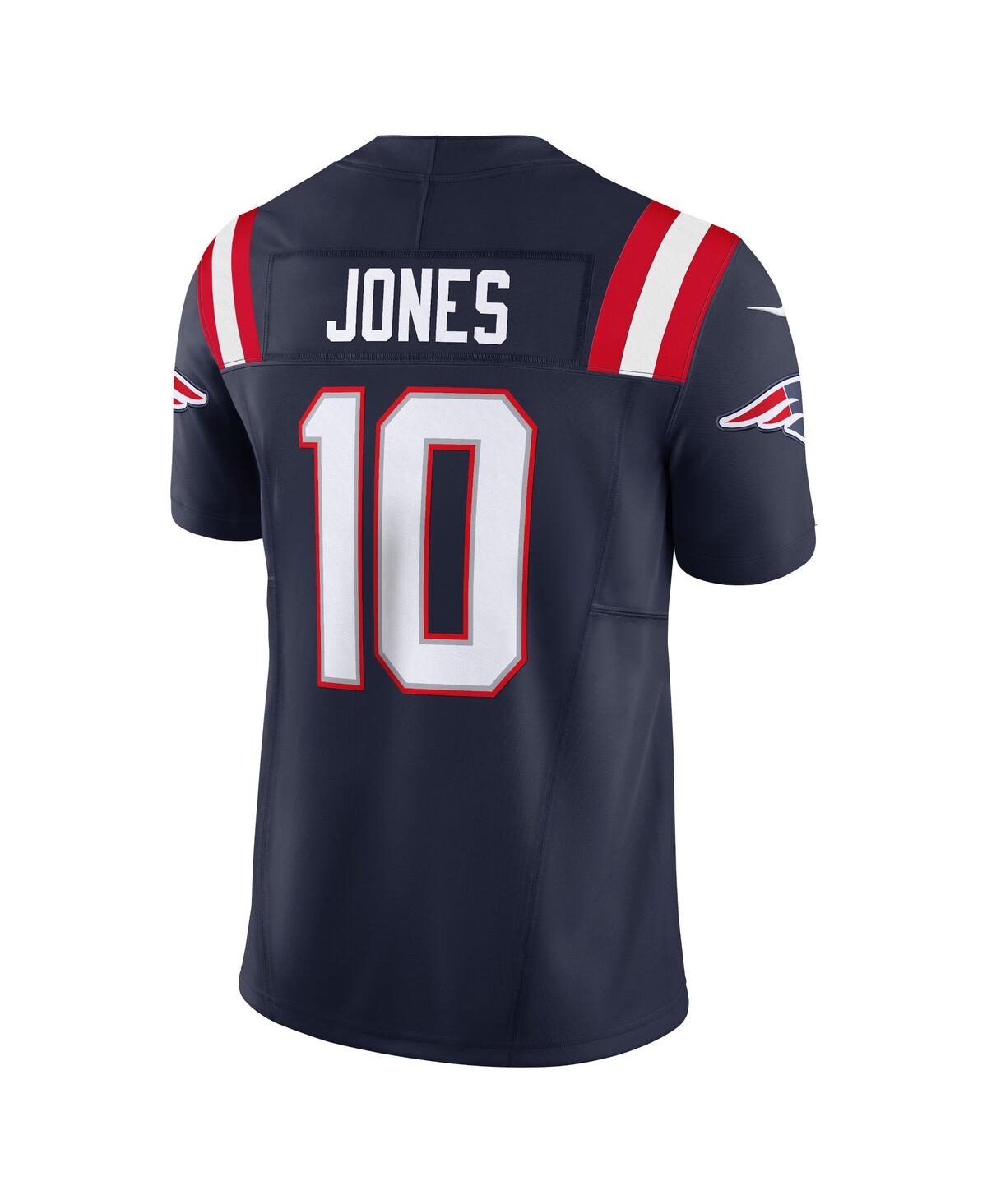 Nike Men's Mac Jones Navy New England Patriots Vapor F.u.s.e. Limited Jersey -pat