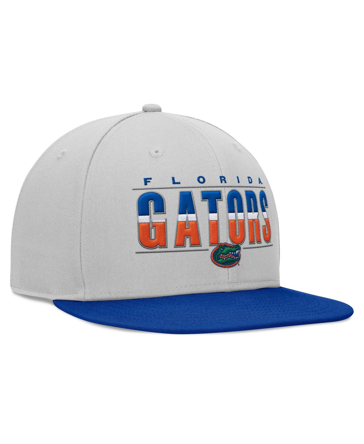 Top Of The World Men's Gray Florida Gators Hudson Snapback Hat In P Gry,st R