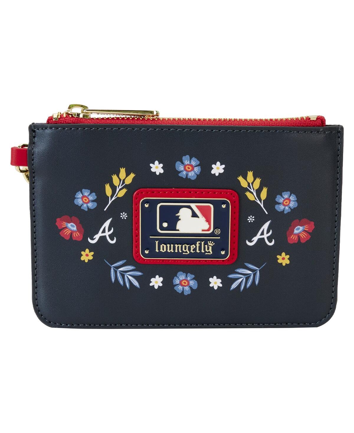 Shop Loungefly Atlanta Braves Floral Wrist Clutch In No Color