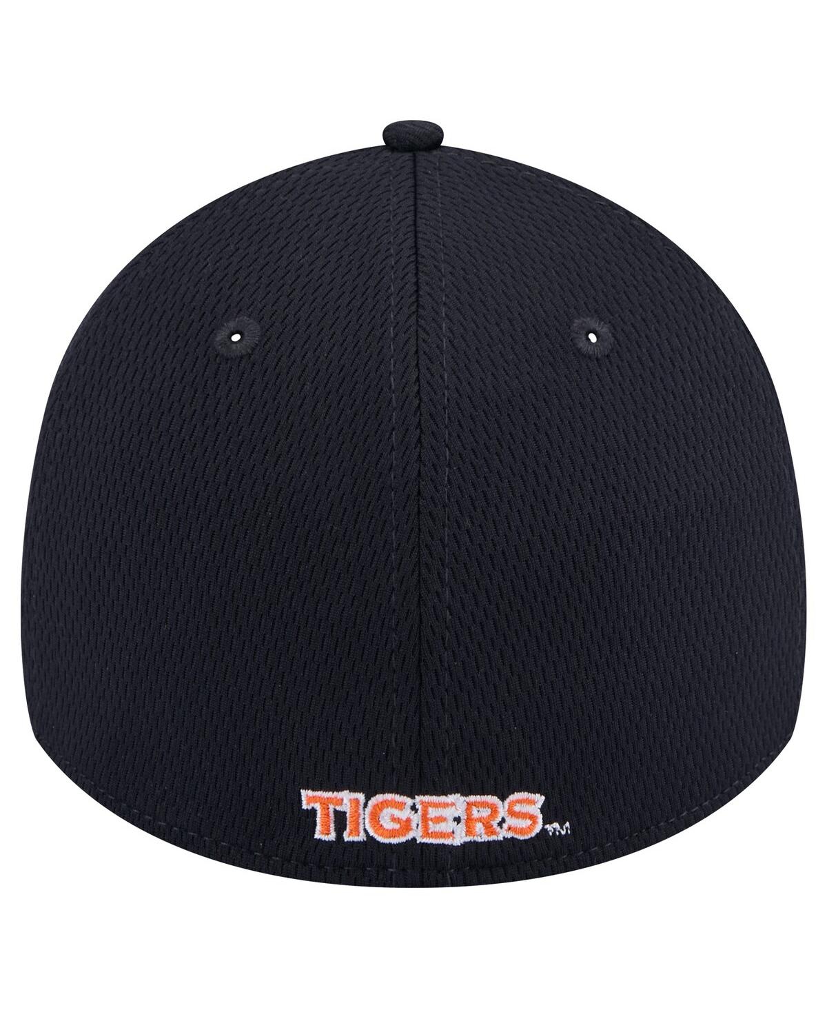 Shop New Era Men's Navy Auburn Tigers Active Slash Sides 39thirty Flex Hat