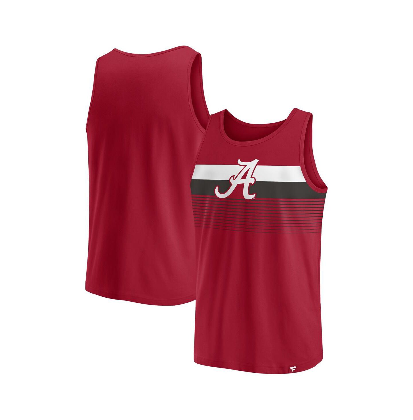 Мужской топ Fanatics Branded Crimson Alabama Crimson Tide Wild Game — фото 1