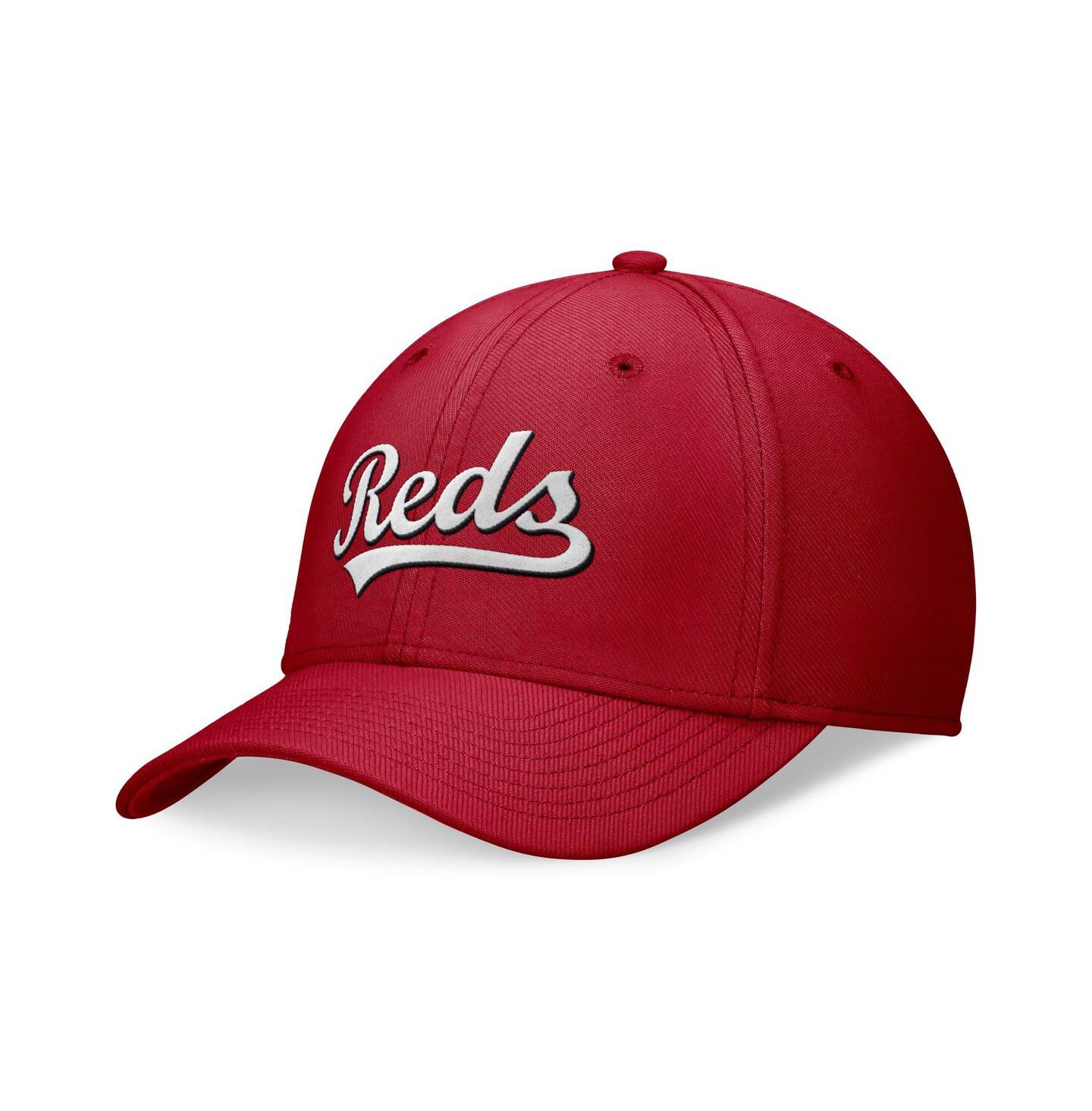 Мужская кепка Nike Red Cincinnati Reds Evergreen Performance Flex Hat — фото 1